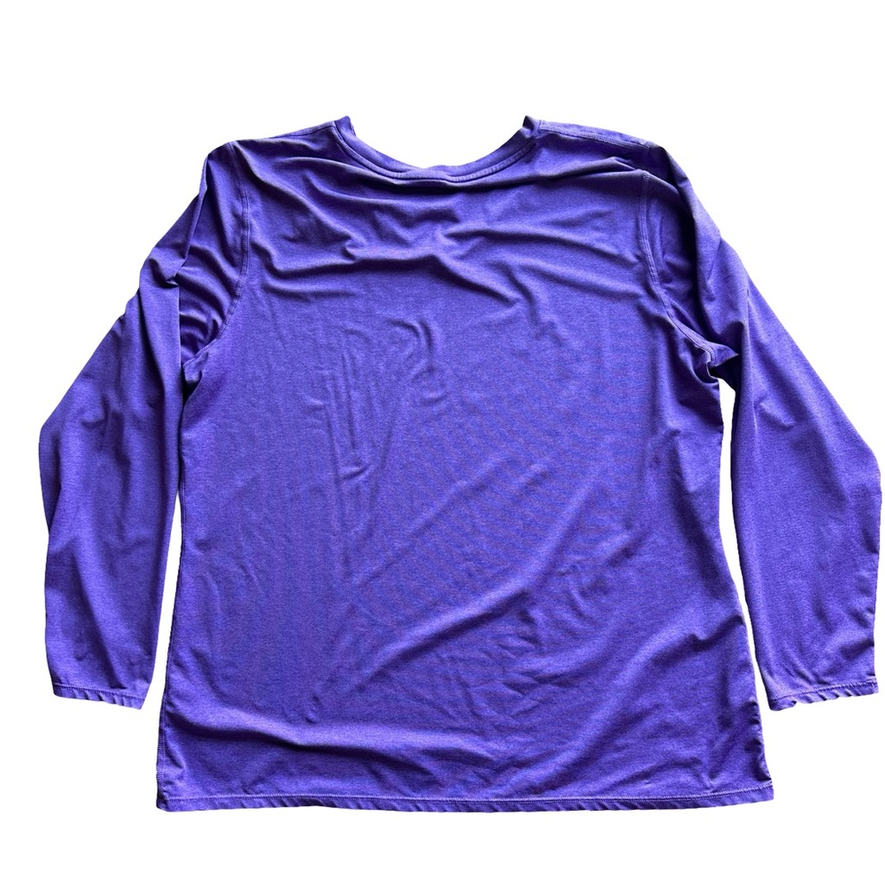 Arctic Cool XL purple Long Sleeve Women's Top - Picture 2 of 4